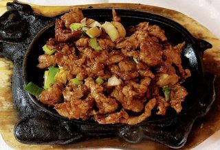 Ternera con Puerros a la Plancha