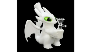 Bongo silikonowe Biały Smok Jak wytresować Smoka