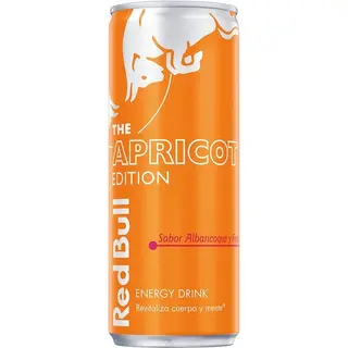 Redbull albaricoque y fresa/ apricot and strawberry