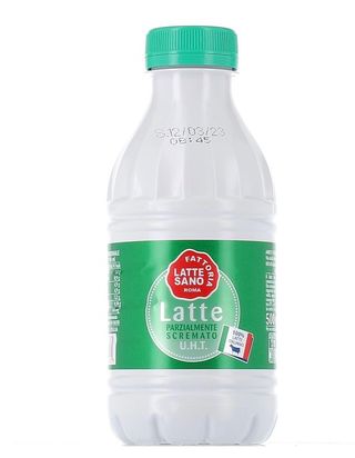 Latte parzialmente scremato uht latte sano 500ml
