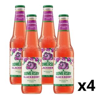 4x Sidra Somersby BlackBerry 33cl (4,5% Vol.)