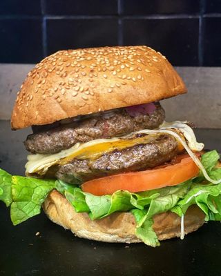 Double ML burger (700г)