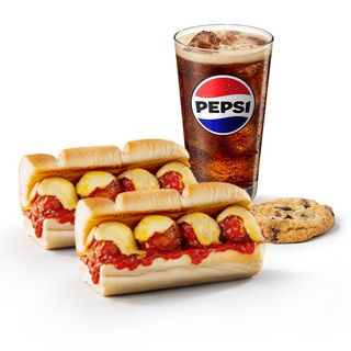 Menú Albóndigas (30 cm.)