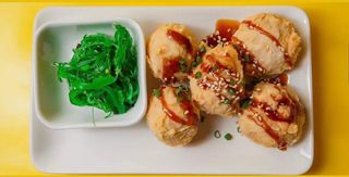 Корейские куриные шарики 