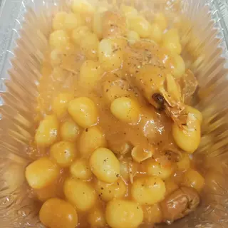 gnocchetti crema di scampi - a porzione