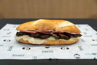 Ciacco soppressata e melanzane