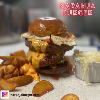Hamburguesa Triple ¡ TIRATE UN TRIPLE ! (330 G.)
