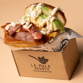 Bacon Deep Cheese Brioche