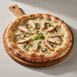 PIZZA POLLO MASCARPONE