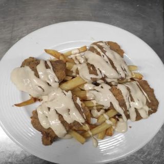 Escalopines al cabrales