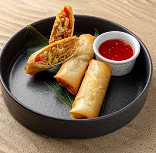 Spring roll prajita cu pui