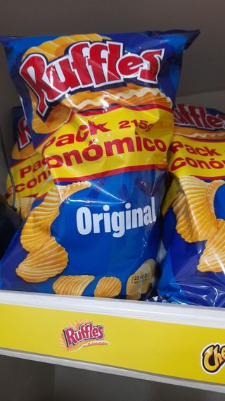 Batata Frita Matutano Ondulada 215g