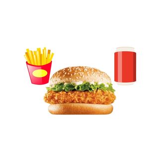 Chicken Fillet Burger Menù