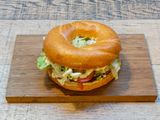 Bagel burger