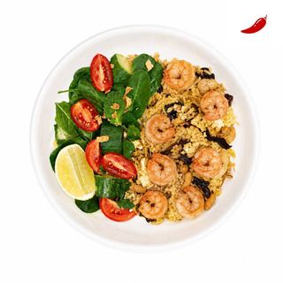 Смажений рис з креветками (455г)