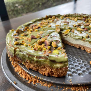 Tarta De Queso Pistacho (Porción)