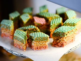 Вафельний торт зі згущеним молоком (100г)