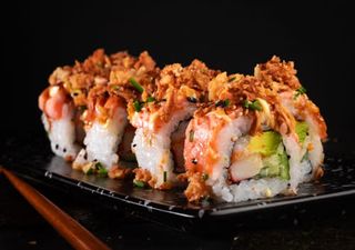 Roll Dragon Teriyaki Salmón Clásica (8 Pza.)	