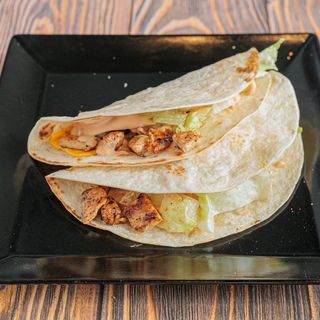 Chicken tacos double