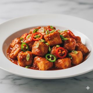 Pollo agro-piccante