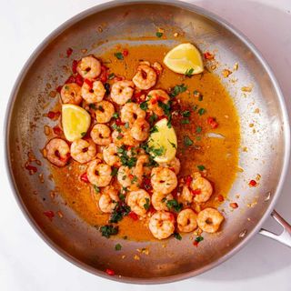 Chilli And Lemon Prawns 
