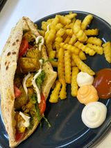 Chichtouk ou Galette Chicken Tikka