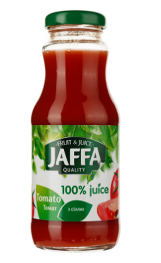 Сік Jaffa Томатний із сіллю 250 мл