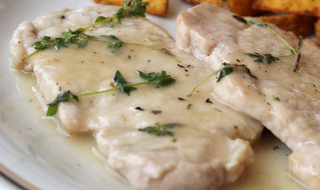 Scaloppine al Vino Bianco