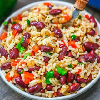 Rice and beans