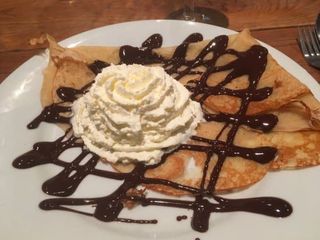 Crêpe Ganache Chocolat Chantilly