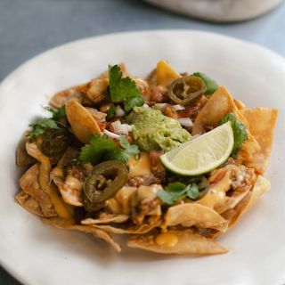 nachos caseros de maíz