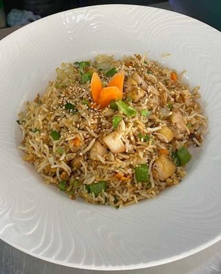 Arroz Frito de Frango
