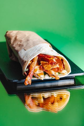 Piada-wrap caesar salad