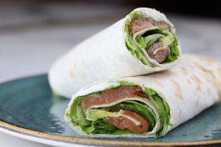 Ролл с семгой