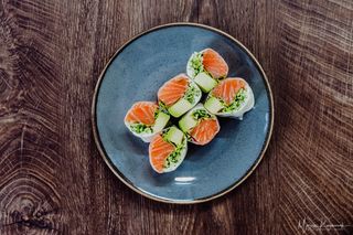 Paper rolls unagi yaki