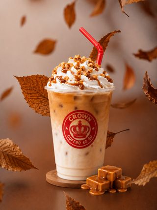 Iced Toffee Nut Latte 12 OZ