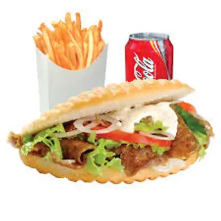 Menu pita kebab