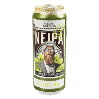Пиво Volfas Engelman Neipa світле з/б (0,5л)