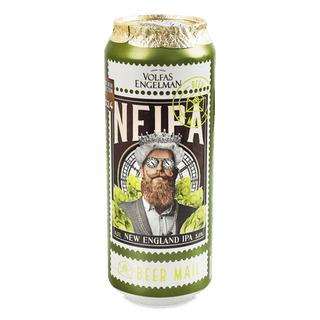 Пиво Volfas Engelman NeIpa світле з/б (0,5л)