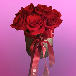 Flower box - 9 ruža