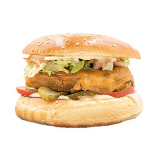 Vegetarian Cheeseburger