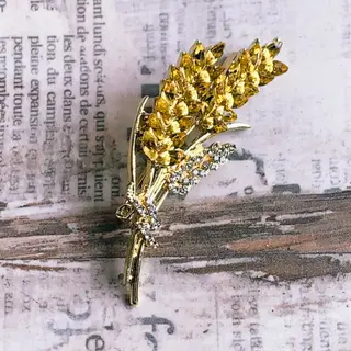 Martisor Spic auriu