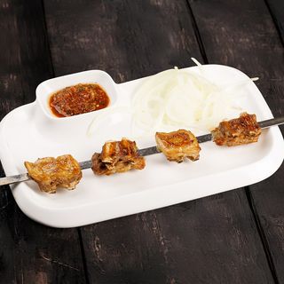 Шашлык из бараньих ребрышек (180 гр.)