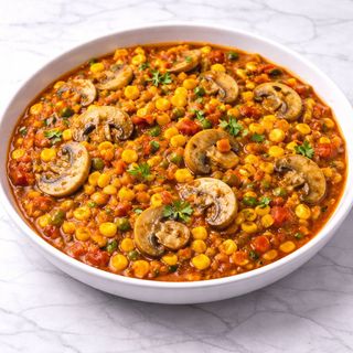 Corn & Mushroom Masala