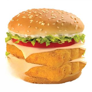 Burger Double Chicken