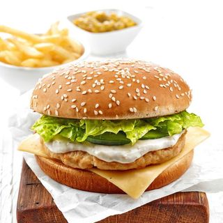 Burger Poulet Aux Œufs