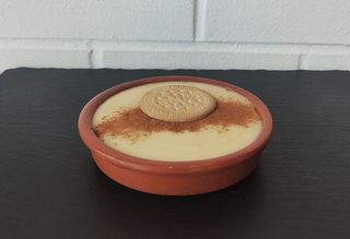 Natillas vainilla con galleta/Bainillazko natillak gailetarekin (220ml