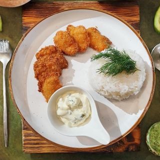 Наггетсы с гарниром