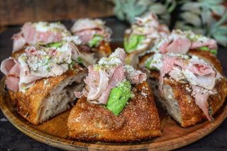 Focaccia prosciutto cotto