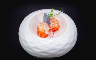 A19 - Bigne gambero rosso  2 pezzi